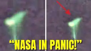 Nasa Astronauts JUST SPOTTED a Flying UFO Live