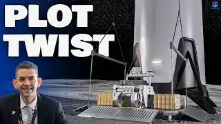 NASA Chief Unexpectedly Revealed HLS Progress while Blue Origin Mk1…