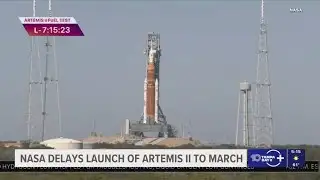 NASA delays launch of historic Artemis II Moon mission