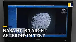 Nasa hits target asteroid in Earth-defence test