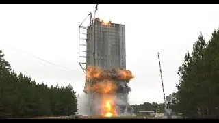 NASA’s Marshall Space Flight Center IMPLODES 2 historic test stands