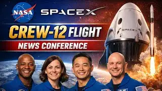 NASA’s SpaceX Crew-12 Flight News Conference 