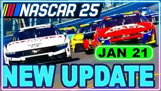 NASCAR 25 UPDATE January 21 Patch EXPLAINED | New Track, Patch Notes & What It Really Means