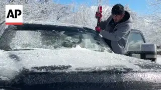 Nashville residents react to ice storm that left many without power