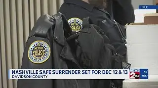 Nashville Safe Surrender set for Dec. 12 & 13