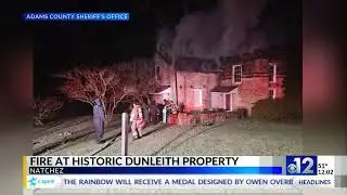 Natchez firefighters respond to fire on Dunleith property
