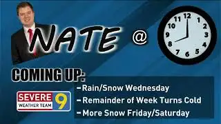 Nate at 8: Turning Cold and Snowy