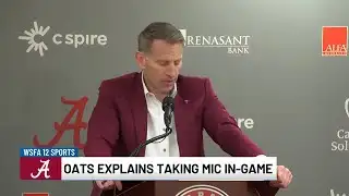 Nate Oats explains taking mic in-game