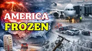 NATIONAL EMERGENCY: 2,000-Mile Ice Shield Paralyzes 35 States