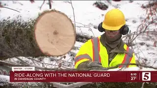 National Guard helps Nashville clear ice storm debris
