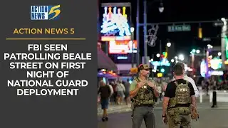 National Guard troops arrive in Memphis