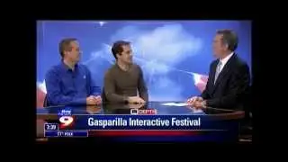 National PR Firm Client Gasparilla Interactive Feastival on Bay News 9