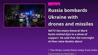 NATO Secretary-General Mark Rutte visited Kyiv in a sho