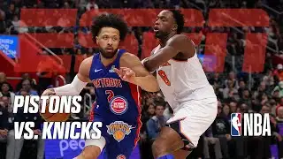 NBA Mini: Detroit Pistons vs. New York Knicks | Extended Highlights