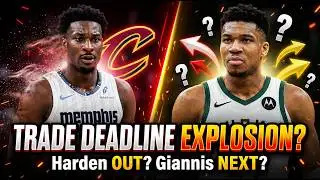 NBA Trade Deadline Shock: James Harden, Giannis Rumors Explode 🔴 LIVE BREAKING NEWS