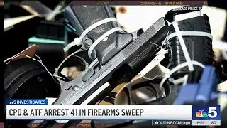 NBC 5 Investigates: ATF, CPD arrest dozens in coordinated trafficked gun sting