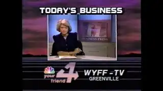 NBC/WYFF commercials, 10/31/1986