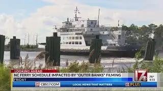NC ferry schedule impacted by "Outer Banks" filming Friday