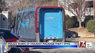 NC police warn of holiday increase of package thefts