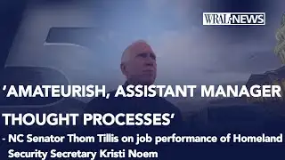 NC Senator Thom Tillis blasts Kristi Noem, Stephen Miller after Alex Pretti Shooting