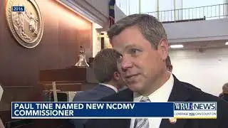 NCDMV names new commissioner Paul Tine
