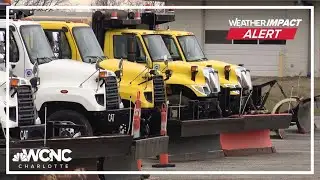 NCDOT begins road prep ahead of winter storm