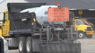 NCDOT crews in Pitt County prep roads for winter storm