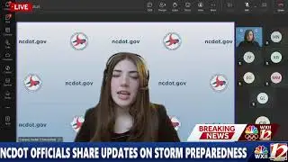 NCDOT Officials Shares Details on Storm Preparedness