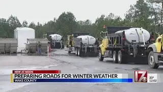 NCDOT once again preparing roads for winter weather