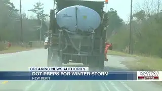 NCDOT preps Craven County roads for winter storm