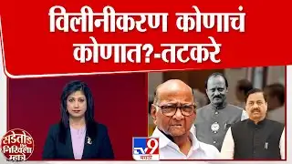 NCP Merger । विलीनीकरण कोणाचं कोणात? - तटकरे । Ajit Pawar । Sharad Pawar । Sunetra Pawar