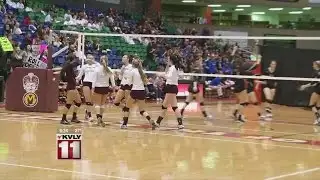 ND Class A Volleyball State Tournament Quarterfinals