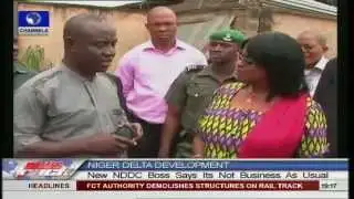 NDDC Boss read riot act to contractors on project standards