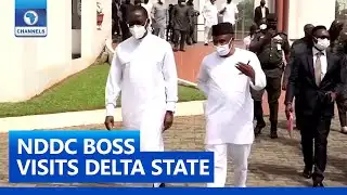 NDDC Boss Visits Okowa, Donates Sanitation Trucks