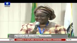 NDDC Pledges Support For Presidential Amnesty Programme -- 12/01/16