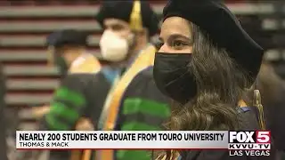 Nearly 200 students graduate from Touro University