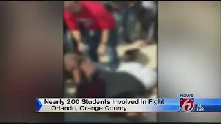 Nearly 200 students involved in fight