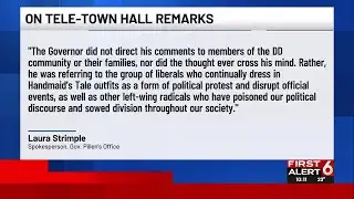 Nebraska Gov. Pillen responds to backlash over town hall remarks