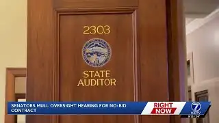 Nebraska Senators mull oversight hearing on no-bid contract