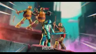 NECA - Teenage Mutant Ninja Turtles 2012 Ultimate Action Figures - Stop Motion