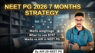 NEET PG 2026 Last 7 Months Strategy Video| #neetpg2026 #neetpg 