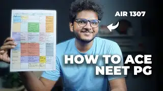 NEET PG Roadmap in 6 Months - NO BS Guide | Dr. Anuj Pachhel