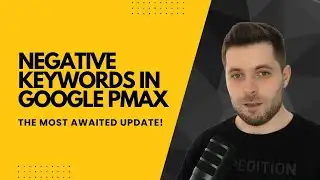 Negative keywords in Google Performance Max campaign. Last news!