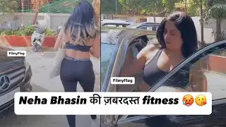 Neha Bhasin जिम से बाहर आती हुई 😘😍😍