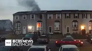 Neighbor called a hero for rescuing family from Baltimore County fire