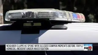 Neighbor claims he spoke with alleged Mt. Washington gunman