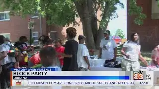 Neighborhood block party