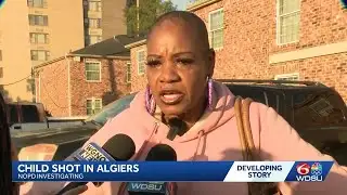 Neighbors react to child shot in Algiers