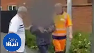 Neighbours catch suspected burglar after three-hour stand off