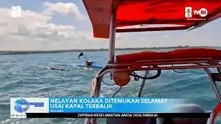 NELAYAN KOLAKA DITEMUKAN SELAMAT USAI KAPAL TERBALIK